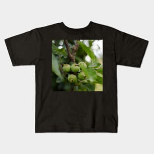 Green unripe apples Kids T-Shirt